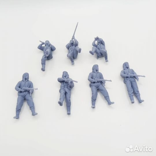 Солдаты, советские, итальянские 1/35