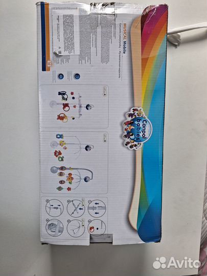 Музыкальный мобиль на кроватку