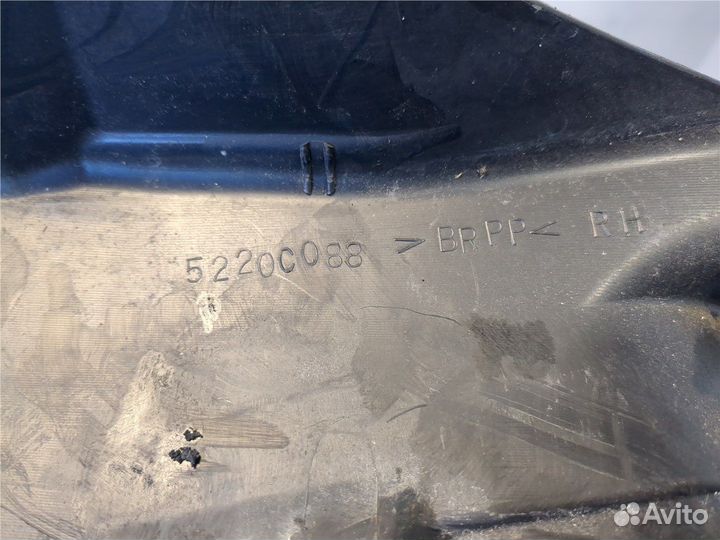 Защита арок (подкрылок) Peugeot 4007, 2008