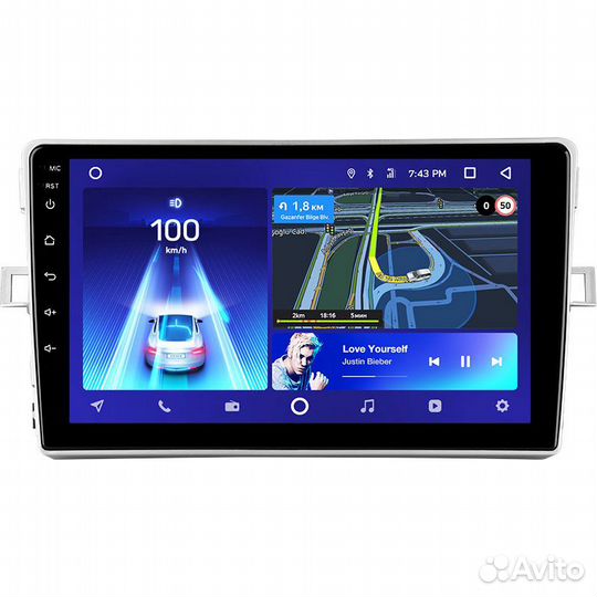 Магнитола Тойота Версо R20 2009-2018 Андроид Teyes