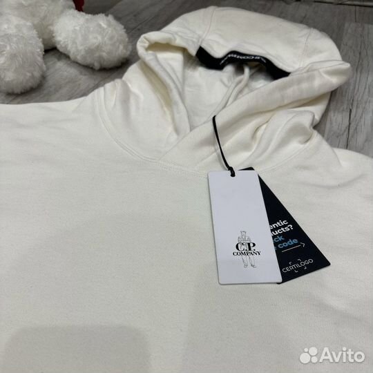 C.P. Company Diagonal Raised Fleece Hoodie оригина