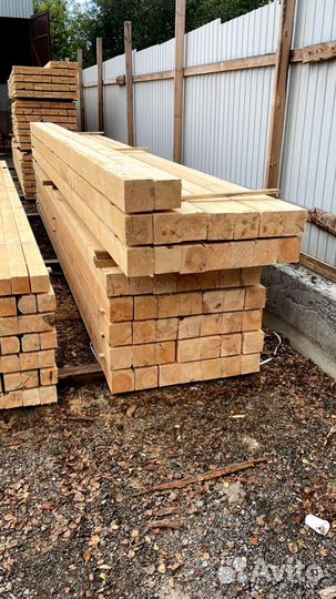 Брус обрезной 150х150х6000мм с доставкой