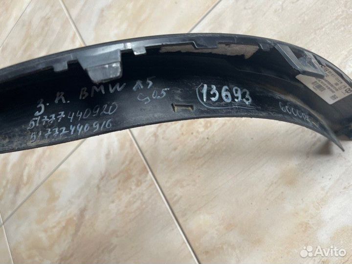 Расширитель крыла задний правый Bmw X 5 G 05 С