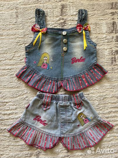 Костюм для девочки + юбка