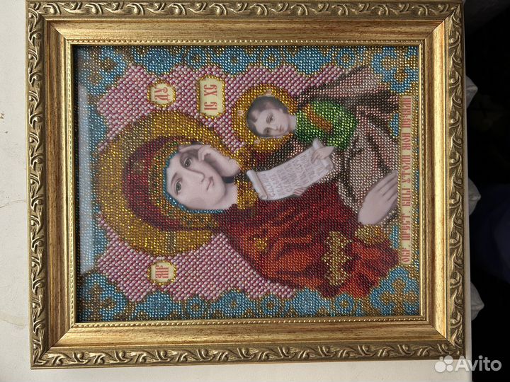 Иконы вышитые бисером