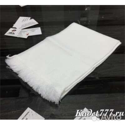 Кашне белое кадетское