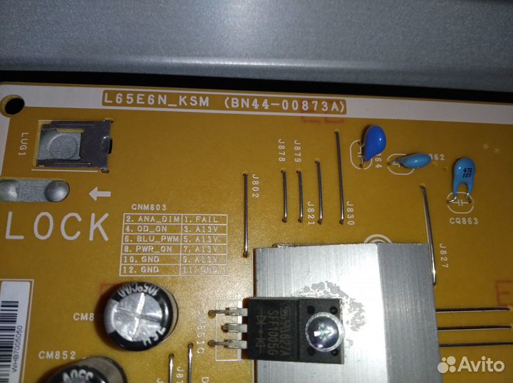 Плата Samsung ue65ku6500u