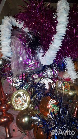 Елочные игрушки СССР