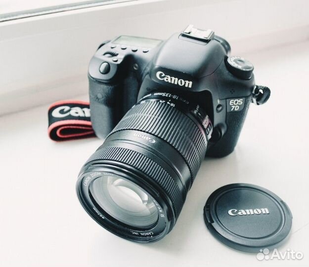Canon 7D(18-135mm IS+Бленда) +Сумка+32гб+З/устр.+