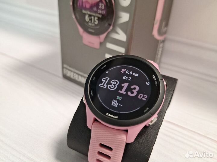 Часы Garmin Forerunner 255S Light Pink & pink band