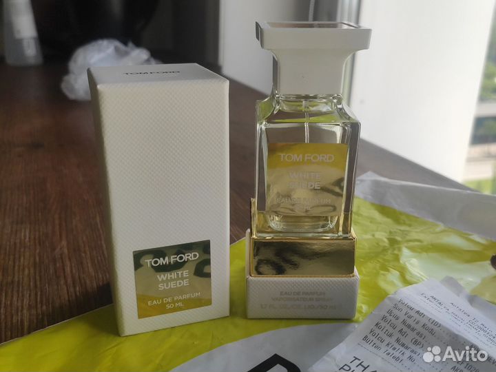 Tom Ford white suede Оригинал