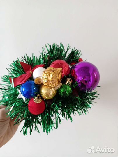 Ободок для волос ручной работы