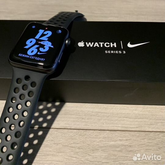 Iphone watch series on sale 3 nike 42mm