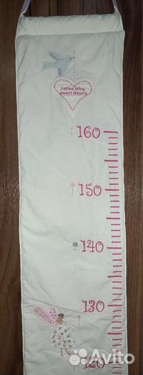 Ростомер детский для девочки