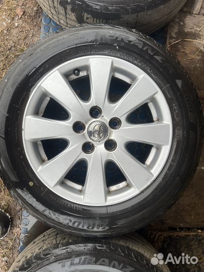 Литые диски r16 на toyota camry