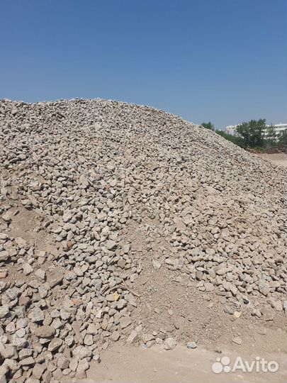 Бетонный щебень 40-70.Чистый.1 класс