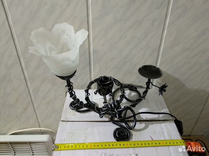 Светильник настольный кованый