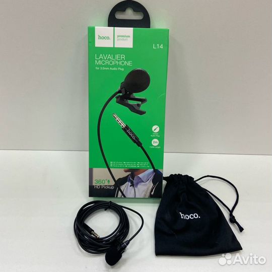 Микрофон для телефона hoco L14