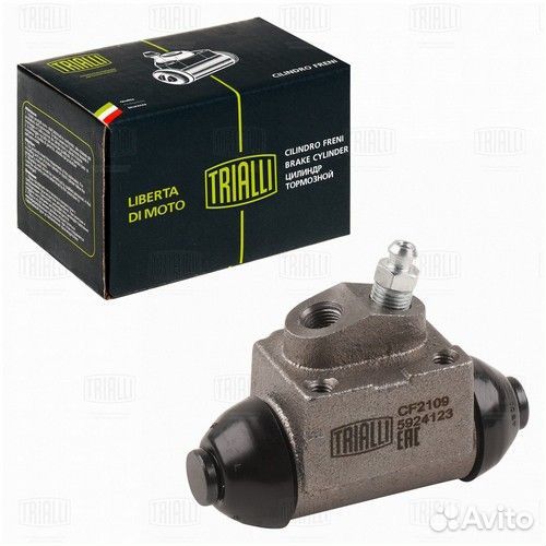 Цилиндр торм. для а / м ford focus i (98) задний d19мм (cf 2109)