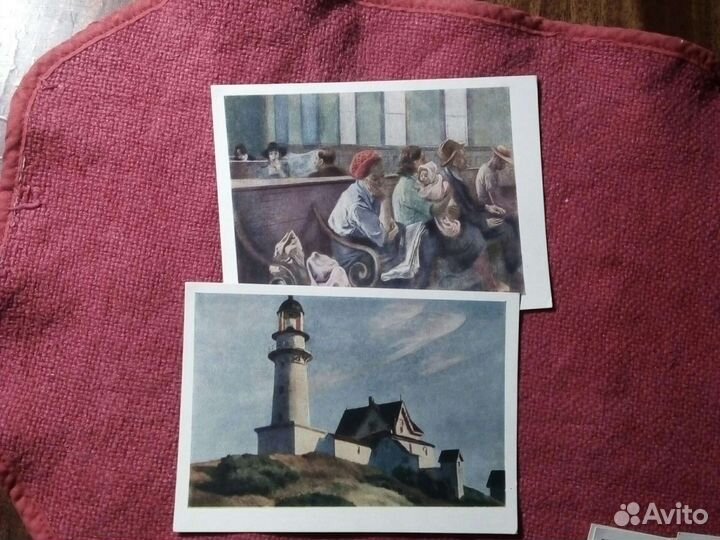 Живопись Америки /1960 год. ссср/ 12 открыток