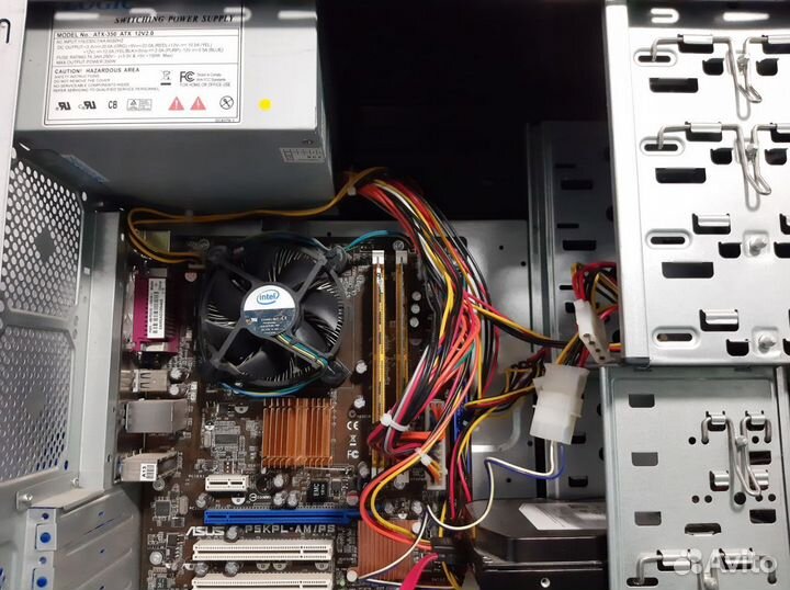 Офисный компьютер 2 ядра/2Gb DDR2/HDD 80Gb