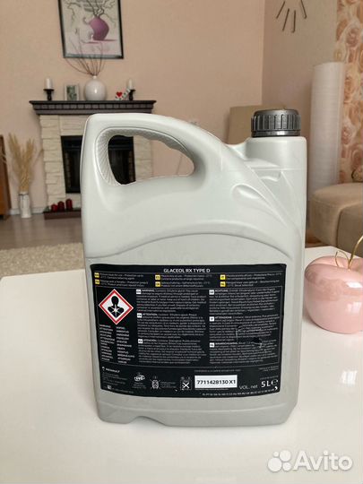 Антифриз renault glaceol RX type D -21C 5 л