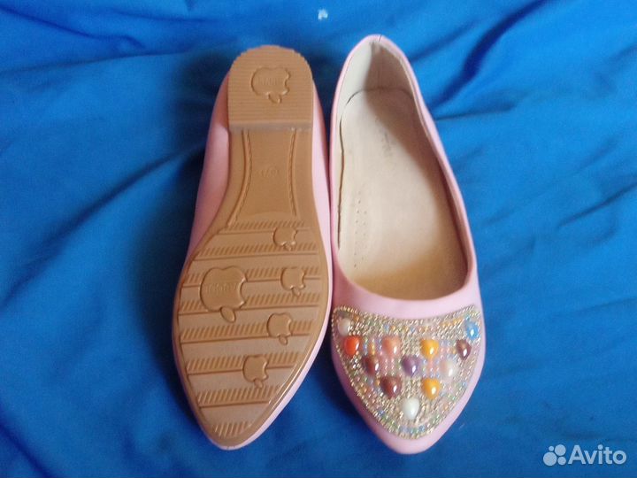 Балетки 37р,новые