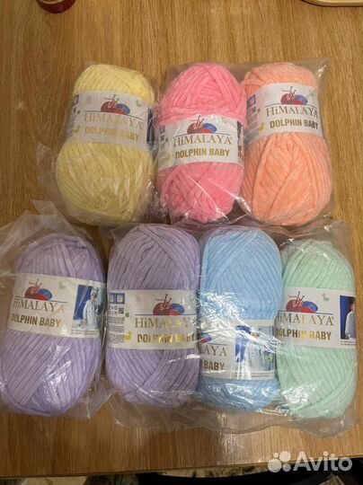 Плюшевая пряжа Himalaya dolfin baby