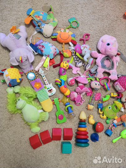 Детские игрушки пакетом для девочки
