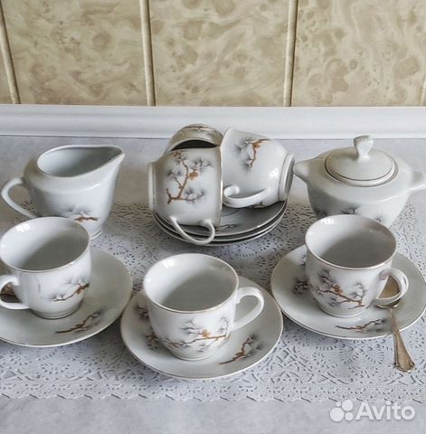 Чайный сервиз новый
