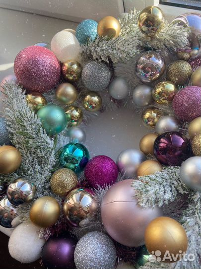 Новогодний рождественский венок