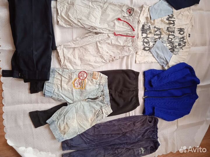 Детские вещи большим пакетом на мальчика 7-8 лет