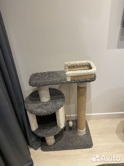 Когтеточка домик для кошки