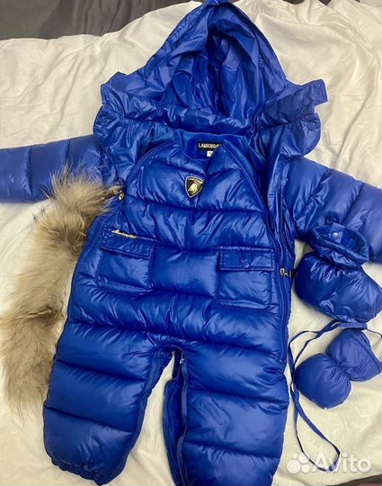 Детский зимний комбинезон