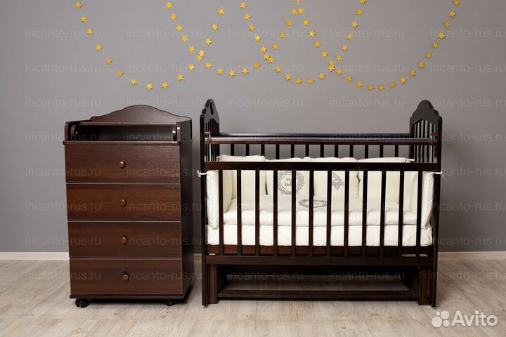 Кроватка с маятником Incanto Pali