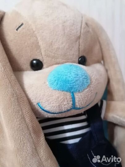 Большой плюшевый Зайка Ми мягкая игрушка