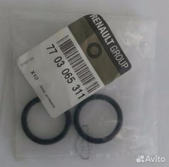 Renault 7703065311 Кольцо уплотнительное(7703065106)