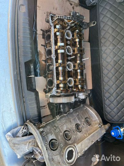 Головка блока цилиндров(Гбц) всборе на passat b5