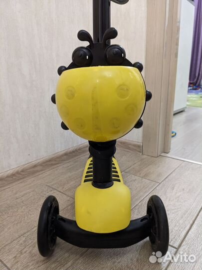 Детский трёхколёсный самокат Kreiss