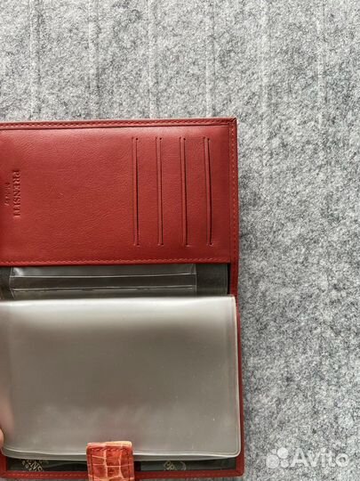 Обложка для документов натуральная кожа