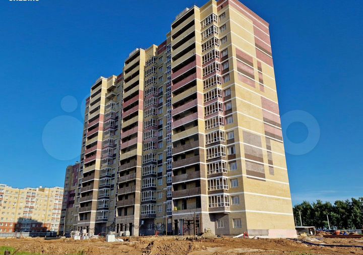 2-к. квартира, 60,8 м², 12/15 эт.