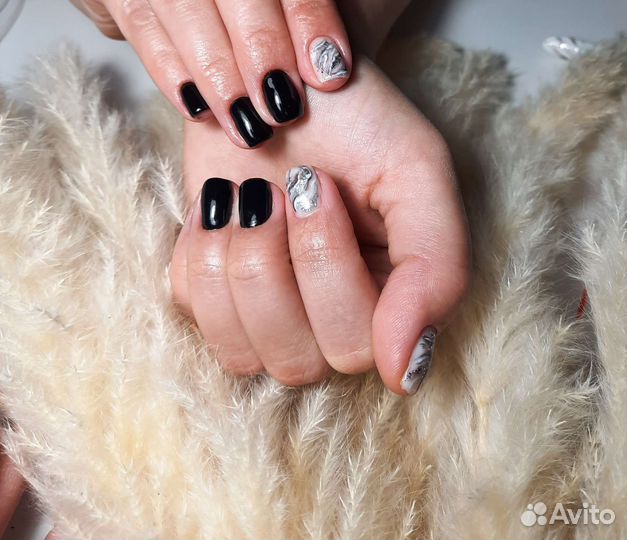 Маникюр гель лак