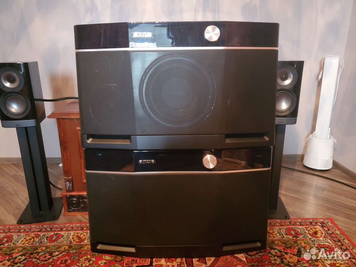 2 Bluetooth колонки Aiwa Exos-9 (Exos 9) и стойки