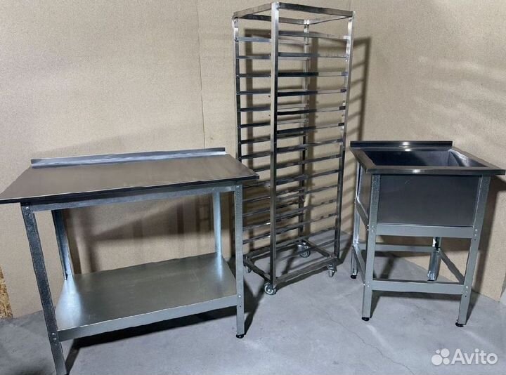 Моечные ванны / столы / стеллажи / полки