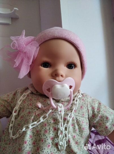 Новая, в коробке, испанская кукла-малышка 50 см