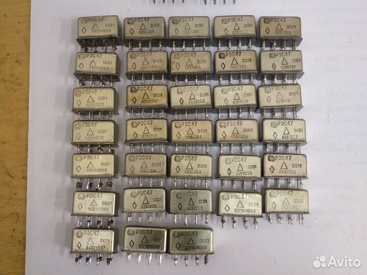 Реле СССР рэс 47 новые и бу п;417;0001; 0601