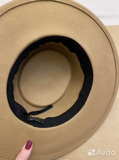 Шляпа женская фетр