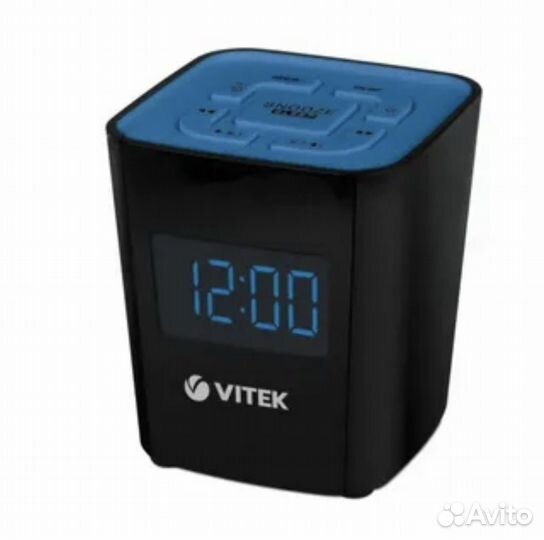 Новые радиочасы vitek VT-3502 BK с будильником