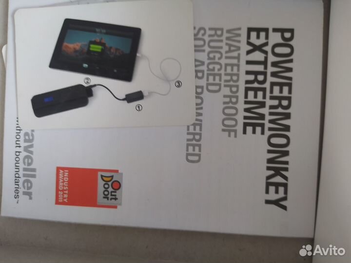 Солнечная батарея.набор для похода.Powermonkey ext