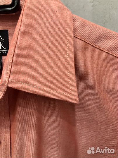 Винтажная брендовая мужская рубашка Jos a Bank M